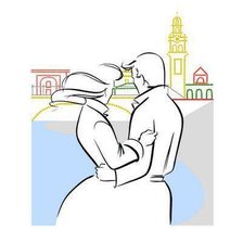 Схема вышивки «контур»