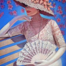 Схема вышивки «женский образ»