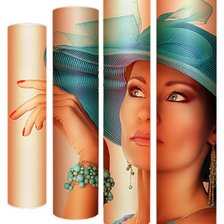 Схема вышивки «женский образ»