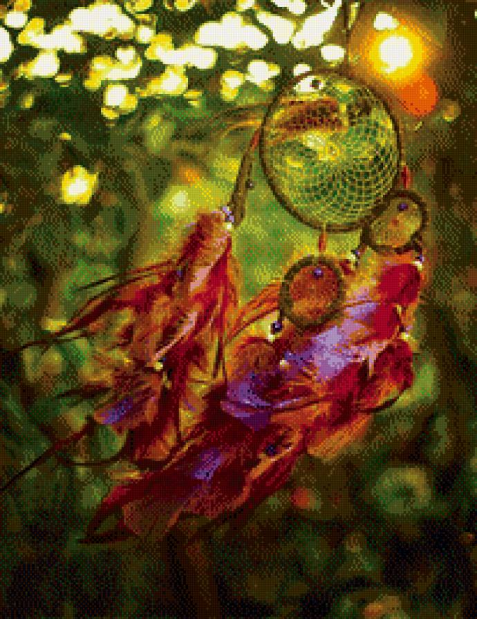 Ловец снов - сон, лето, ярко - предпросмотр