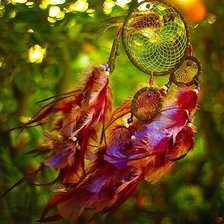 Схема вышивки «Ловец снов»