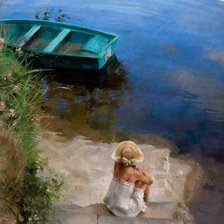 Схема вышивки «картина Висенте Ромеро Редонде»