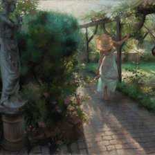 Схема вышивки «картина Висенте Ромеро Редонде»