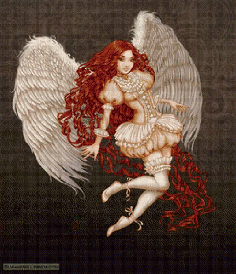 ангел - девушка жэнщина фэнтази сказка - предпросмотр
