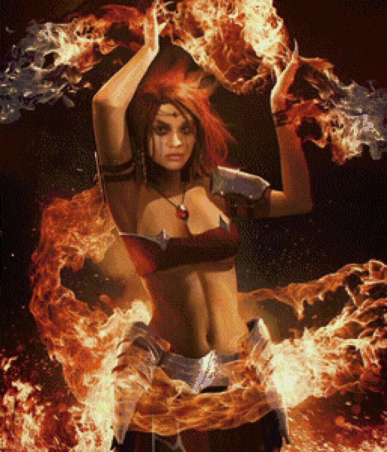 ведьмочка - девушка жэнщина фэнтази сказка - предпросмотр