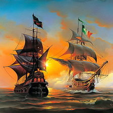 Схема вышивки «битка»