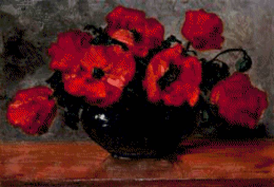 Maki - maki, ziwopis, cwety - предпросмотр