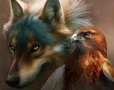 Схема вышивки «Wilk i orzel»