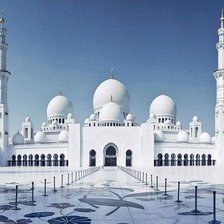 Схема вышивки «Мечеть»