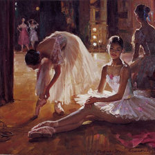 Схема вышивки «Baletnice»