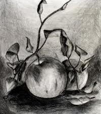 Схема вышивки «naturmort z jablokami»