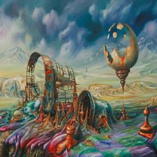 Схема вышивки «Salwador Dali-surrealizm»