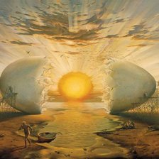 Схема вышивки «Salwador Dali-kataklizm»