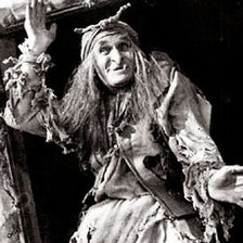 Схема вышивки «Баба Яга.»