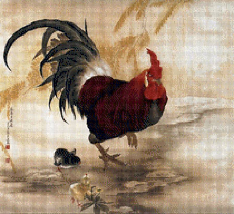 Петух - петух - предпросмотр