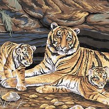 Схема вышивки «Семейство»