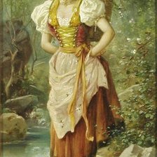 Схема вышивки «картина Затска»