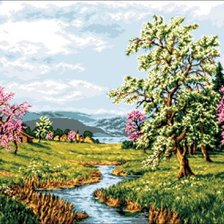 Схема вышивки «природа»