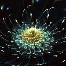 Схема вышивки «Фантастические цветы»