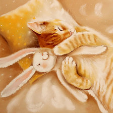 Схема вышивки «теплых и пушистых снов»