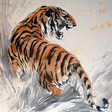 Схема вышивки «китайская живопись»