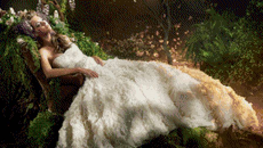 лесная нимфа - девушка, миф - предпросмотр