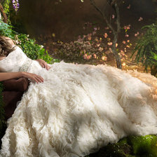 Схема вышивки «лесная нимфа»