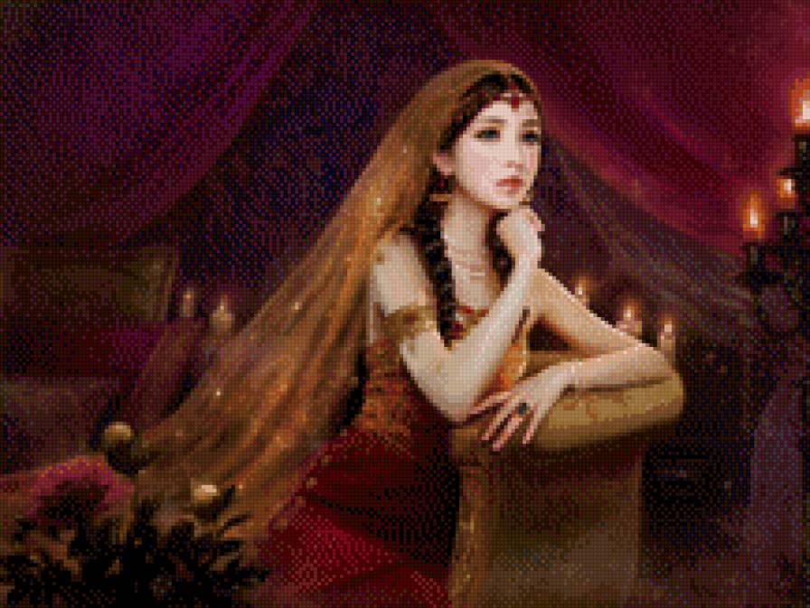 восточная принцесса - восток, девушка - предпросмотр