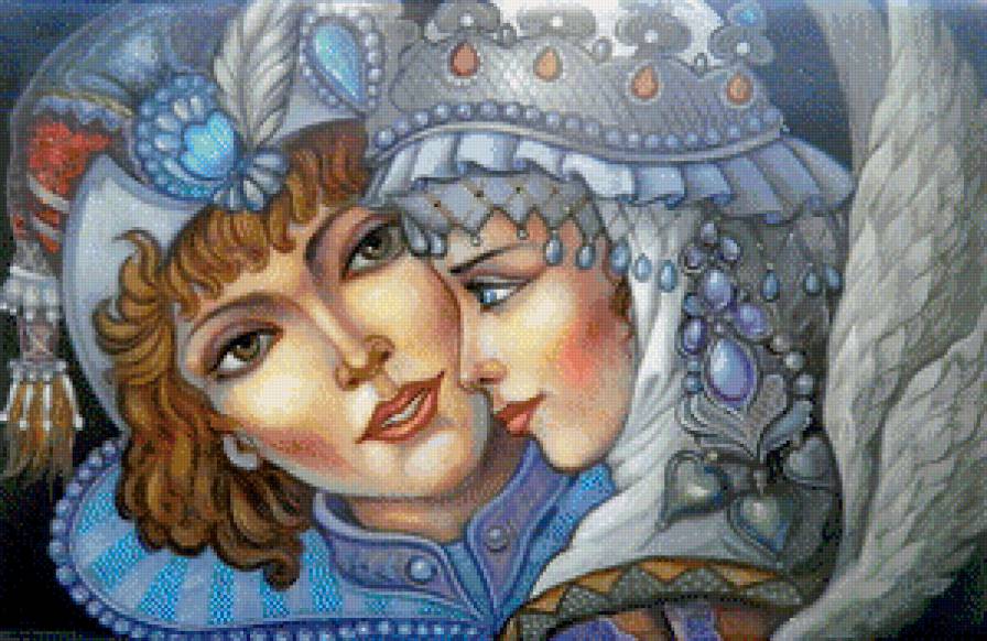 Из русских сказок - любовь, царевна-лебедь, русь, царевич, сказки - предпросмотр