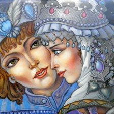 Схема вышивки «Из русских сказок»