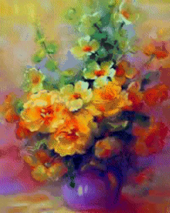 cwety - cwety, ziwopis - предпросмотр