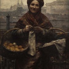 Схема вышивки «Gierymski"Pomaranczarka"»