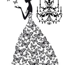 Схема вышивки «ее величество женщина 3»