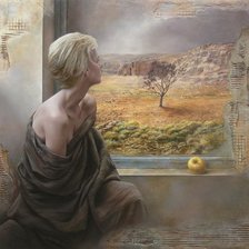 Схема вышивки «Печаль»