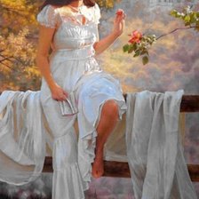 Схема вышивки «dewoczka»