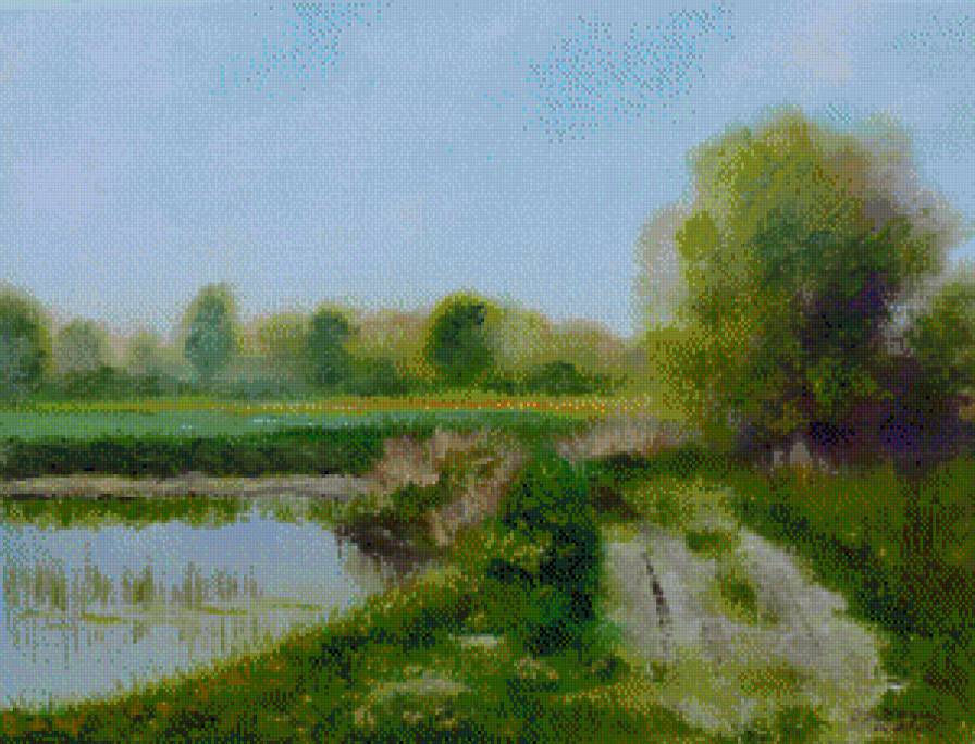 prud - zima, pejzaz - предпросмотр