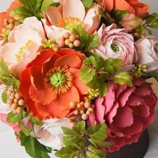 Схема вышивки «Букет цветов»