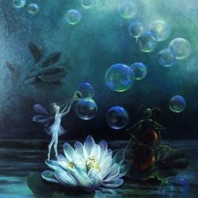 Схема вышивки «Цветочная фея»