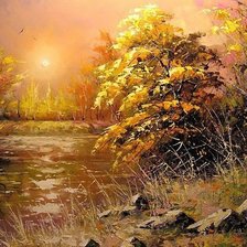 Схема вышивки «Осень»