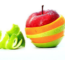 Схема вышивки «яблоко»