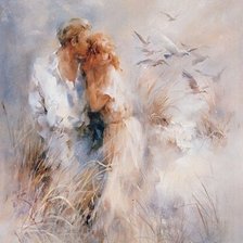 Схема вышивки «любовь»