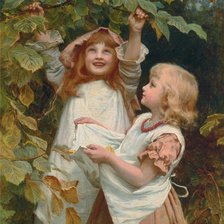 Схема вышивки «Летний сад»