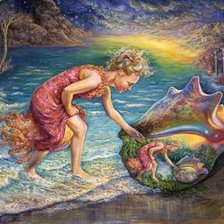 Схема вышивки «На берегу»