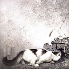 Схема вышивки «охота»