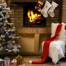 Схема вышивки «новый год»