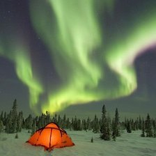 Схема вышивки «Северное сияние»
