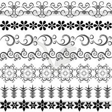 Схема вышивки «Бордюр»