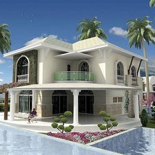 Схема вышивки «домик))»