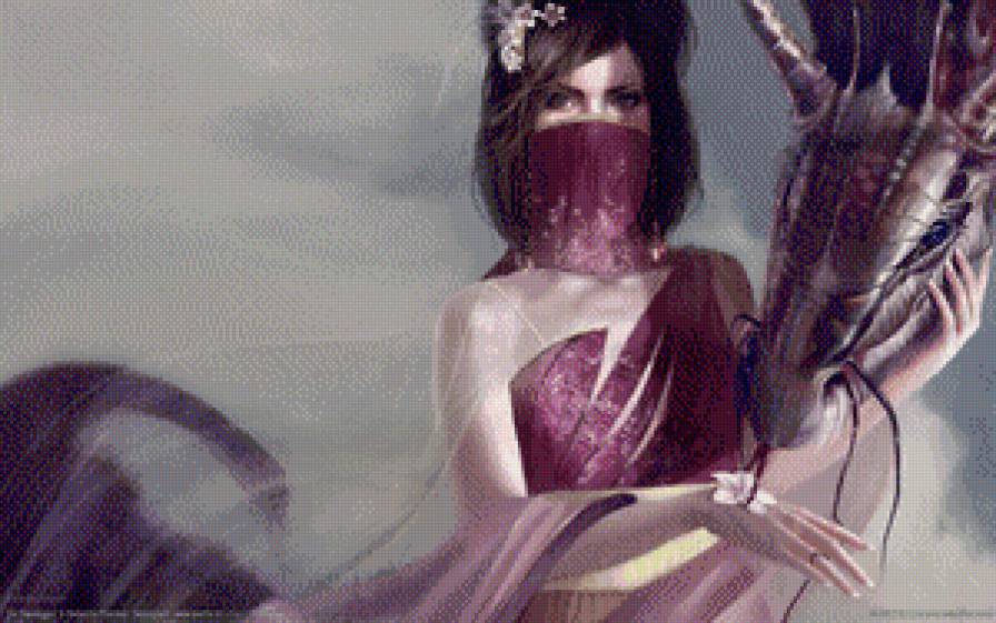 Фентези-девушка и конь - ангел, фея, конь, девушка, красота, фентези - предпросмотр