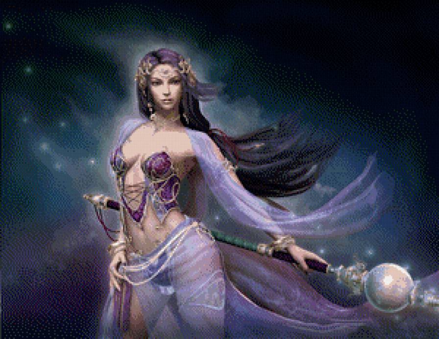 фентези-фея - фентези, красота, девушка, ангел, фея - предпросмотр